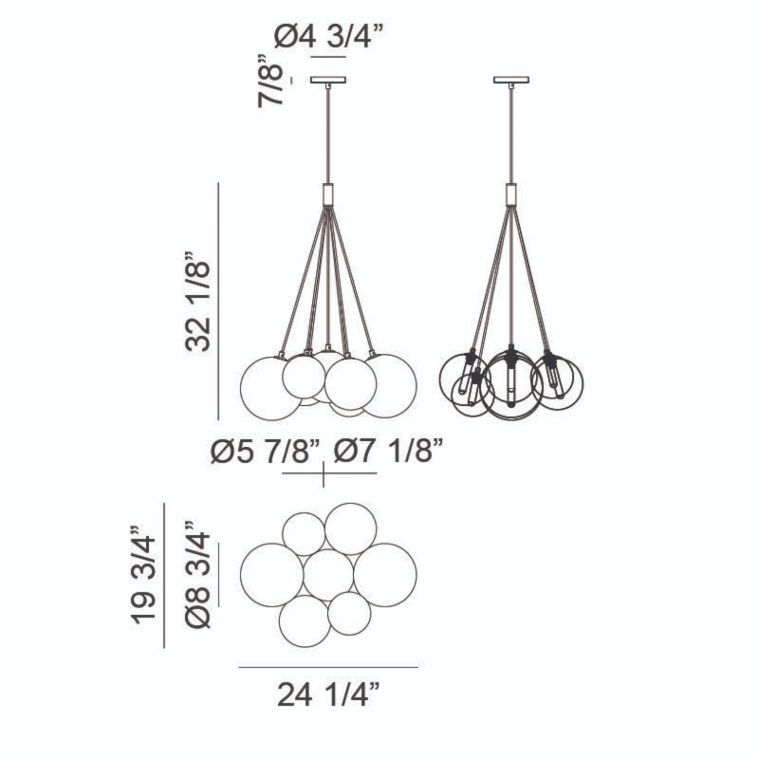 MAGMA LED CHANDELIER (MULTIPLE SIZES) 7 MAGMA LED CHANDELIER (MULTIPLE SIZES) - Image 7