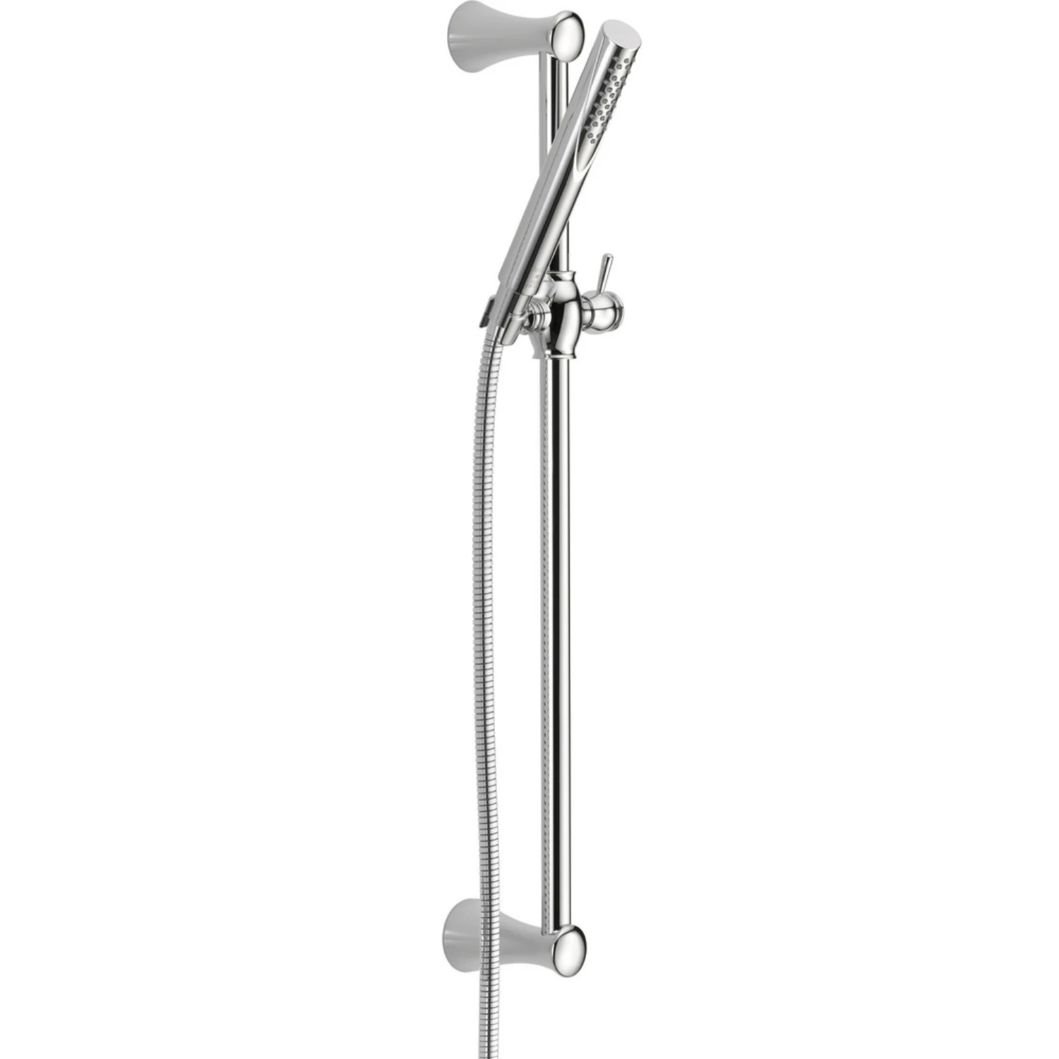 Delta COMPEL® PREMIUM SINGLE-SETTING SLIDE BAR HAND SHOWER IN CHROME 1 Delta COMPEL® PREMIUM SINGLE-SETTING SLIDE BAR HAND SHOWER IN CHROME