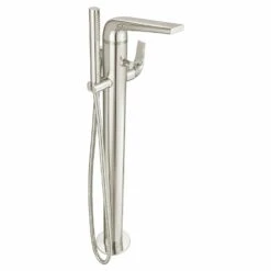 MODULUS SINGLE HANDLE FLOOR MOUNT BATHTUB FILLER WITH HAND SHOWER AND LEVER HANDLE -Robinson Sale Store DXVD35120951.150 D35120951.150
