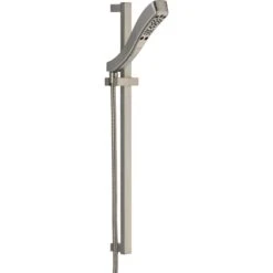 DELTA H2OKINETIC® 4-SETTINGSLIDE BAR HANDSHOWER 6 DELTA H2OKINETIC® 4-SETTINGSLIDE BAR HANDSHOWER -Robinson Sale Store Delta51552 SS 51552 SS B1