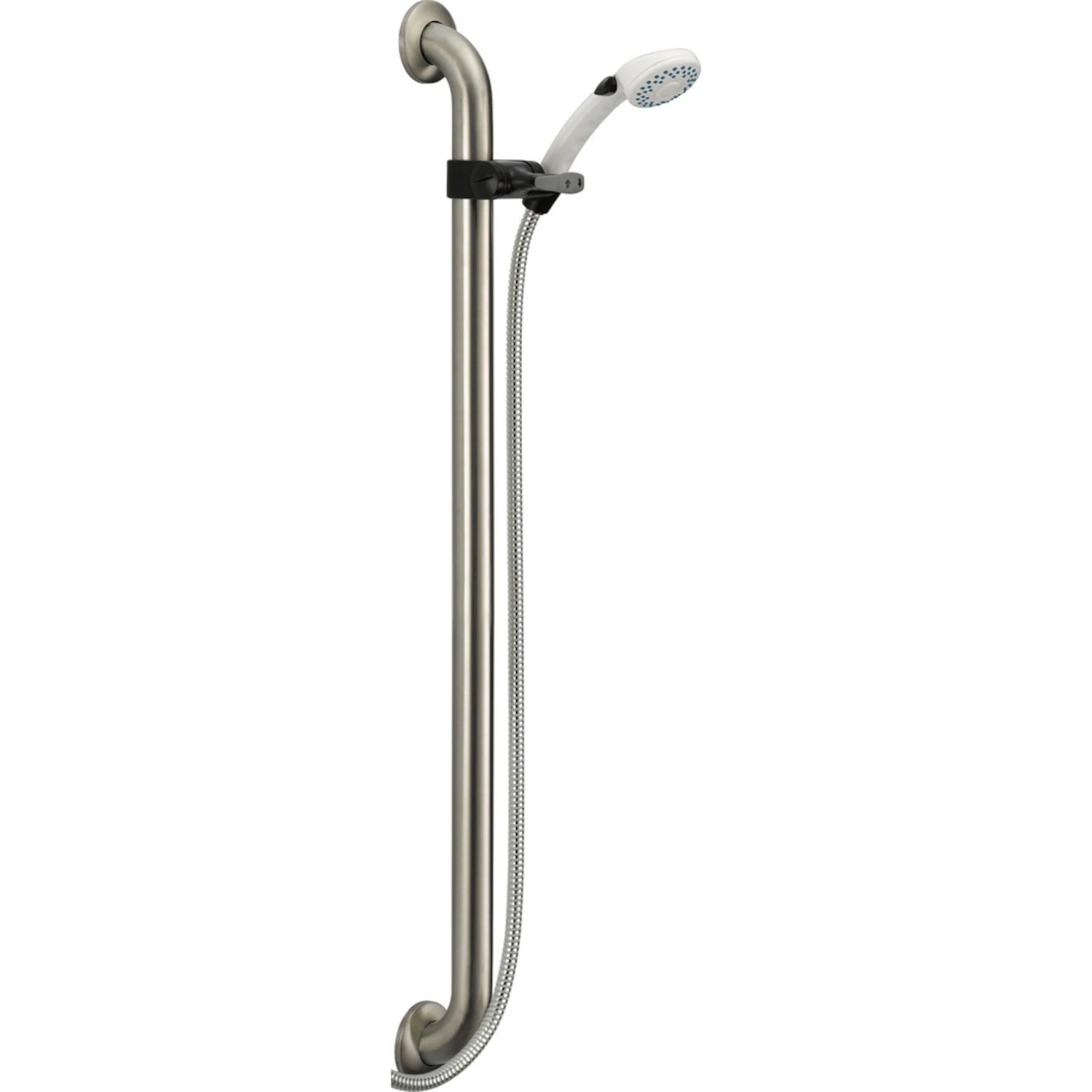 DELTA ADJUSTABLE SLIDE BAR / GRAB BAR 2-SETTING HAND SHOWER 2 DELTA ADJUSTABLE SLIDE BAR / GRAB BAR 2-SETTING HAND SHOWER - Image 2