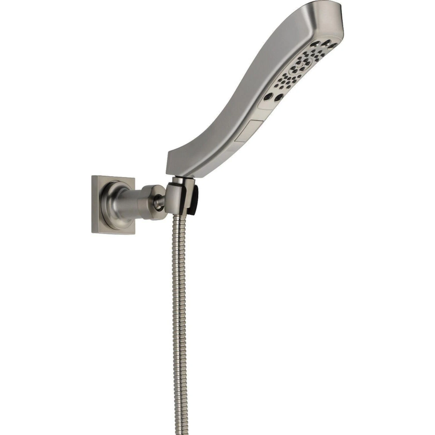 DELTA H2OKINETIC® 4-SETTING ADJUSTABLE WALL MOUNT HANDSHOWER 2 DELTA H2OKINETIC® 4-SETTING ADJUSTABLE WALL MOUNT HANDSHOWER - Image 2