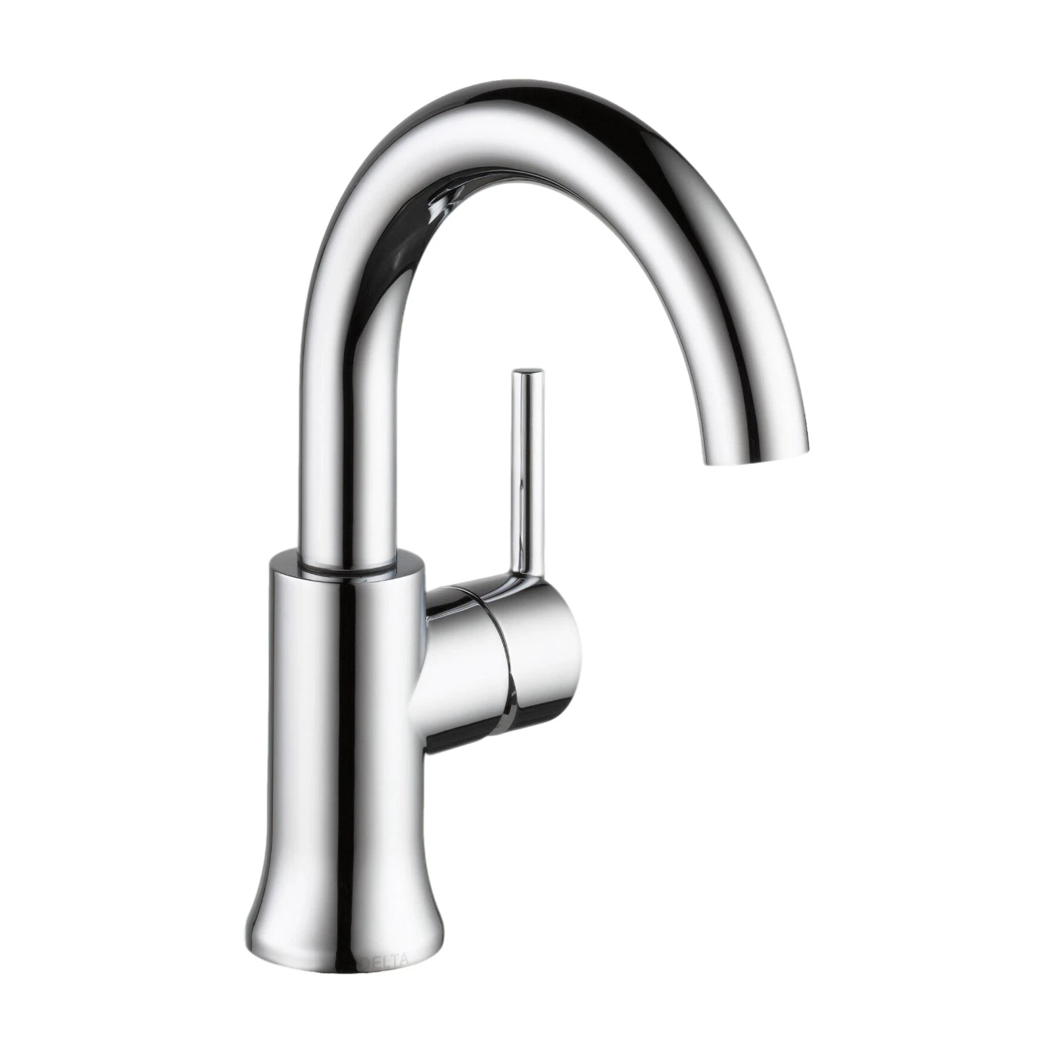 Delta TRINSIC® SINGLE HANDLE HIGH-ARC LAVATORY FAUCET 1 Delta TRINSIC® SINGLE HANDLE HIGH-ARC LAVATORY FAUCET