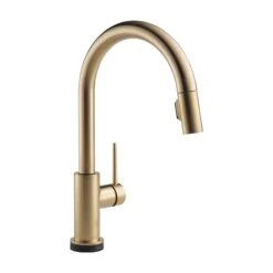 Delta TRINSIC® SINGLE HANDLE PULL-DOWN KITCHEN FAUCET FEATURING TOUCH2O(R) TECHNOLOGY -Robinson Sale Store Delta9159T CZ DST B1