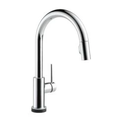 Delta TRINSIC® SINGLE HANDLE PULL-DOWN KITCHEN FAUCET FEATURING TOUCH2O(R) TECHNOLOGY -Robinson Sale Store Delta9159T DST B1
