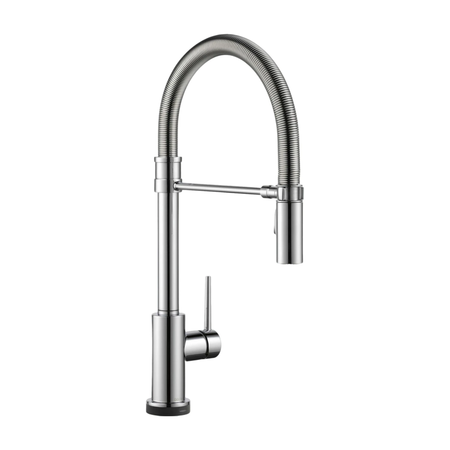 Delta TRINSIC® SINGLE HANDLE PULL-DOWN KITCHEN FAUCET WITH SPRING SPOUT WITH TOUCH2O 1 Delta TRINSIC® SINGLE HANDLE PULL-DOWN KITCHEN FAUCET WITH SPRING SPOUT WITH TOUCH2O