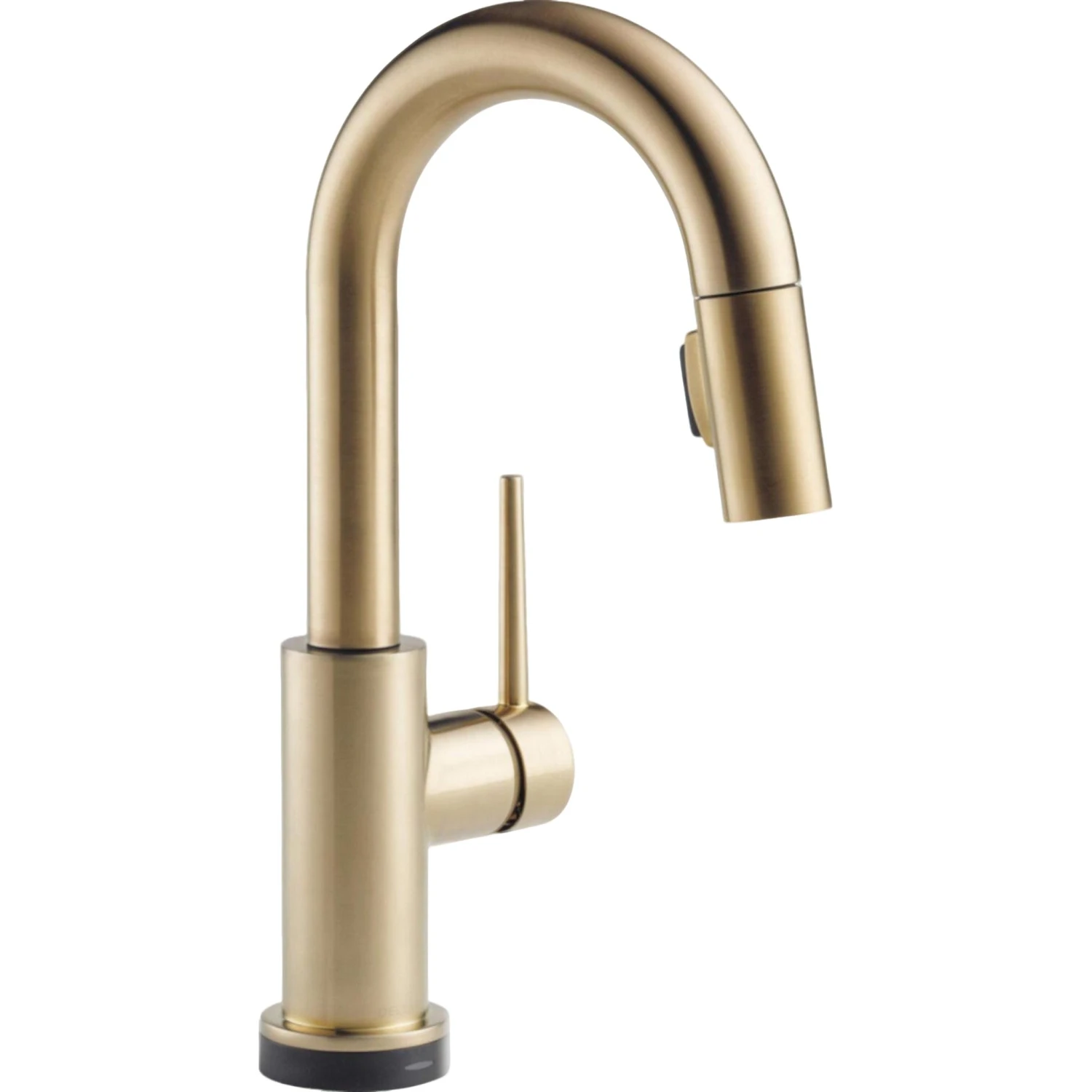 Delta TRINSIC® SINGLE HANDLE PULL-DOWN BAR/PREP FAUCET WITH TOUCH20 TECHNOLOGY 1 Delta TRINSIC® SINGLE HANDLE PULL-DOWN BAR/PREP FAUCET WITH TOUCH20 TECHNOLOGY