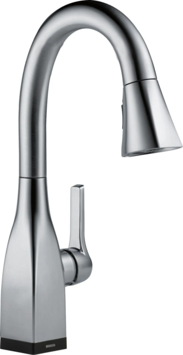 Delta MATEO SINGLE HANDLE PULL-DOWN PREP FAUCET WITH TOUCH2O 1 Delta MATEO SINGLE HANDLE PULL-DOWN PREP FAUCET WITH TOUCH2O