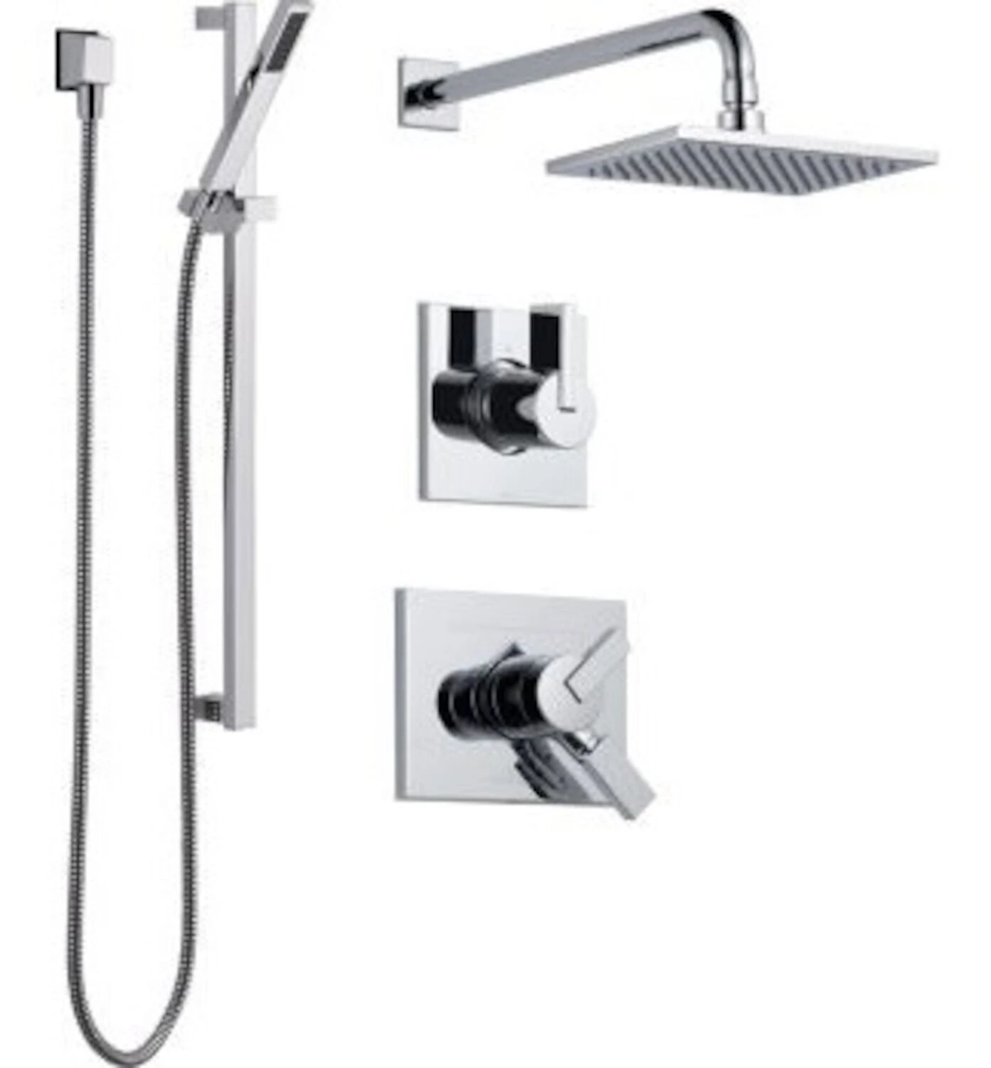 DELTA VERO 17 SERIES SHOWER KIT WITH STOPS 1 DELTA VERO 17 SERIES SHOWER KIT WITH STOPS