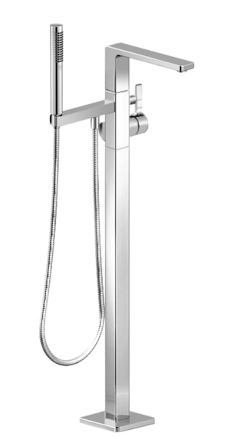 LULU SINGLE-LEVER TUB SET FREE STANDING ASSEMBLY WITH HANDSHOWER 1 LULU SINGLE-LEVER TUB SET FREE STANDING ASSEMBLY WITH HANDSHOWER