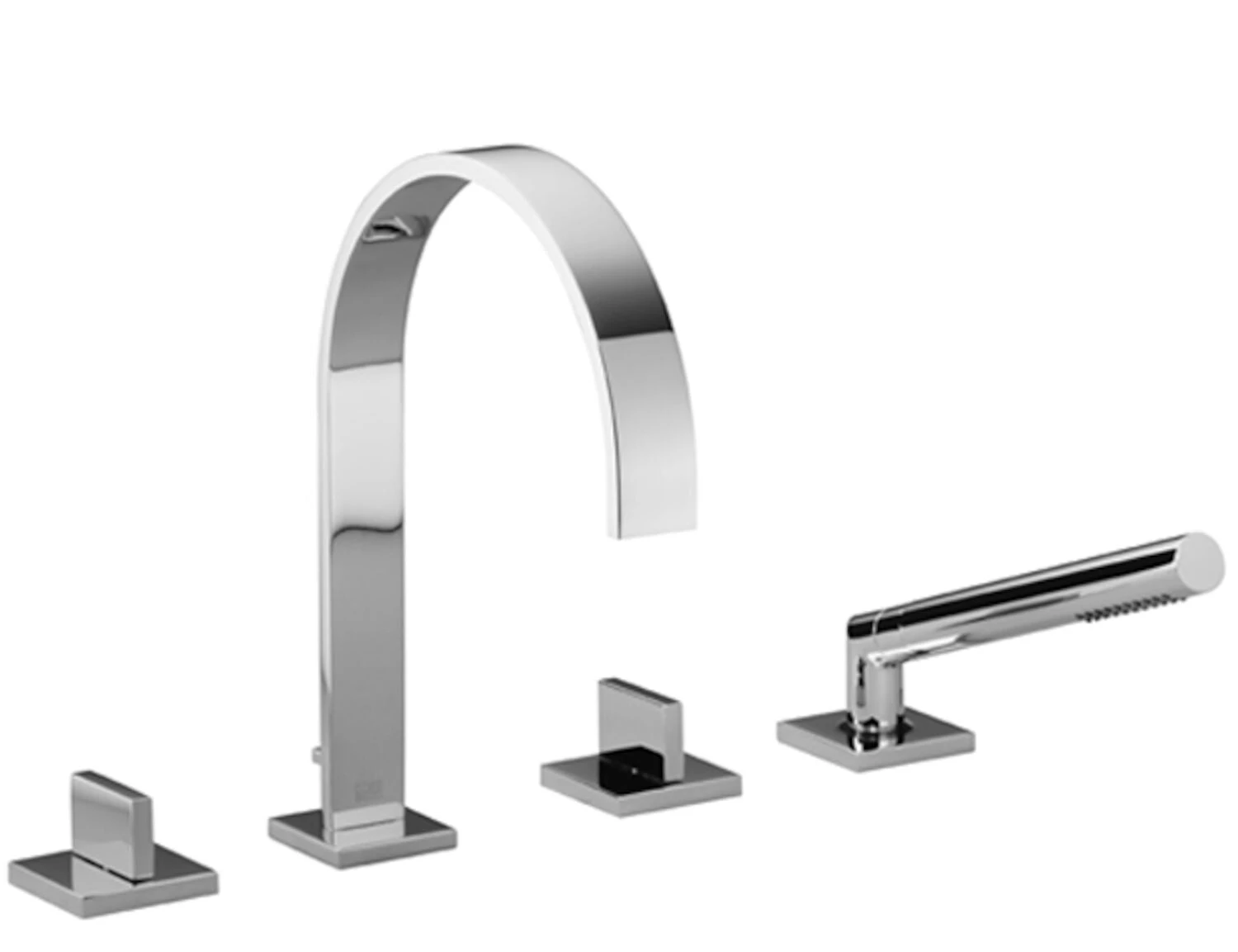 MEM DECK MOUNTED 4-HOLE TUB FAUCET AND HANDSHOWER 1 MEM DECK MOUNTED 4-HOLE TUB FAUCET AND HANDSHOWER