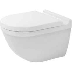 Duravit STARCK 3 WALL MOUNTED TOILET BOWL ONLY WITH DURAFIX