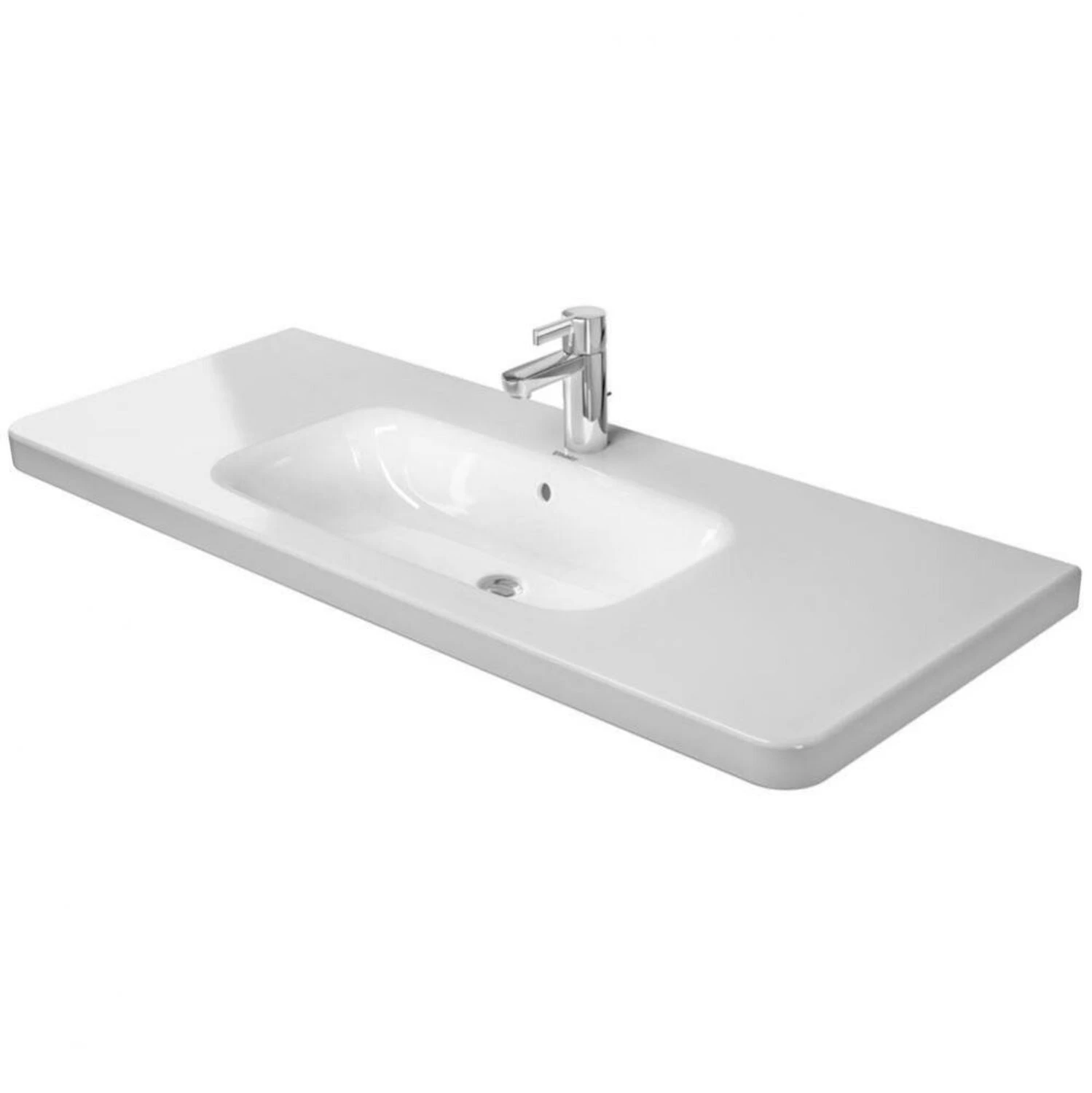 Duravit DURASTYLE 47.25-INCH FUNITURE BASIN 1 Duravit DURASTYLE 47.25-INCH FUNITURE BASIN