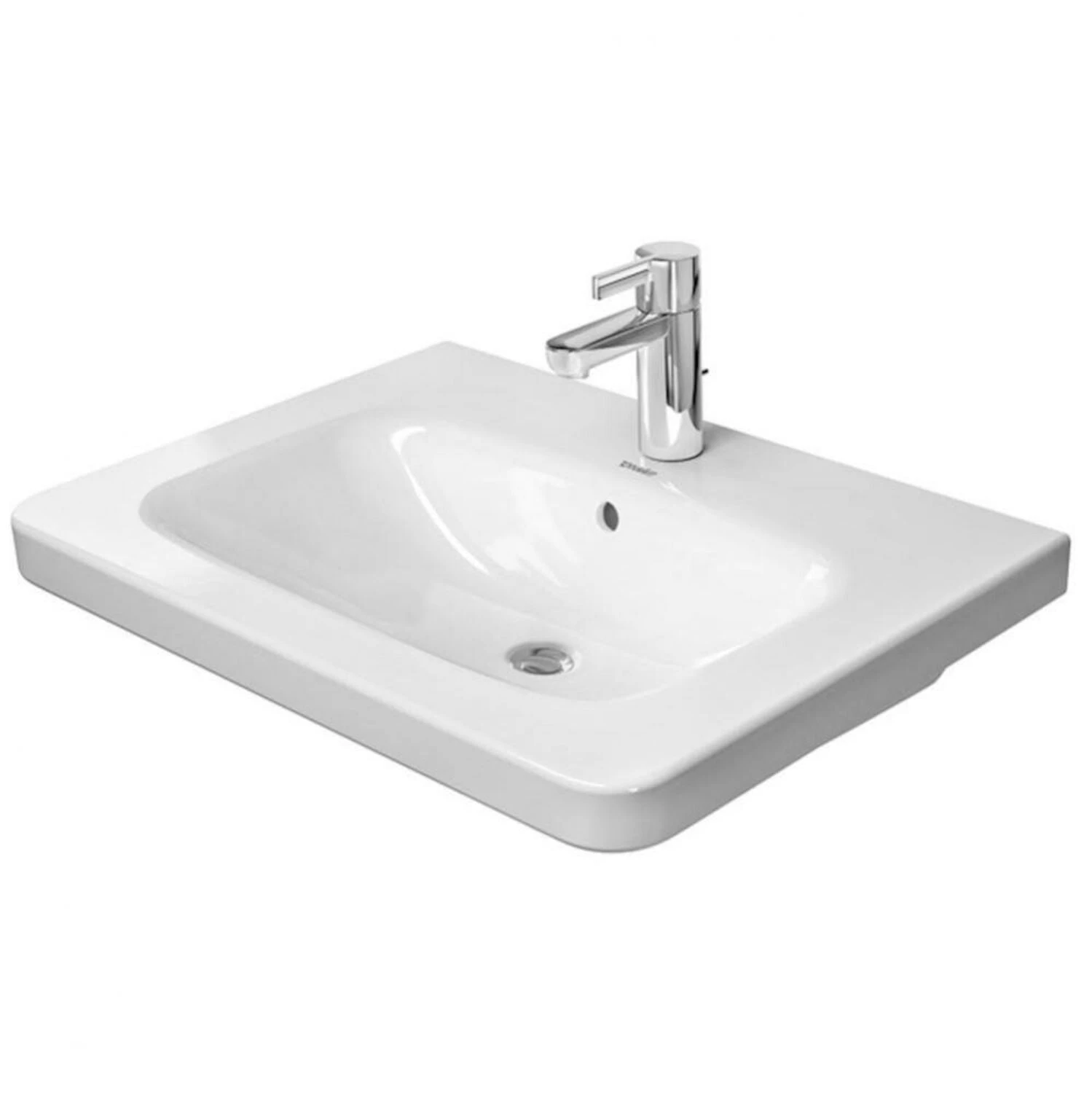 Duravit DURASTYLE 25 5/8-INCH FURNITURE BASIN 1 Duravit DURASTYLE 25 5/8-INCH FURNITURE BASIN