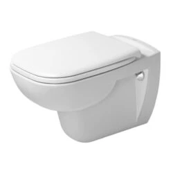 Duravit D-CODE WALL MOUNTED TOILET BOWL ONLY
