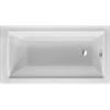 Duravit ARCHITEC ACRYLIC BATHTUB WITH 19.25 INCH PANEL HEIGHT