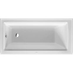 Duravit ARCHITEC ACRYLIC BATHTUB WITH 19.25 INCH PANEL HEIGHT AND LEFT DRAIN