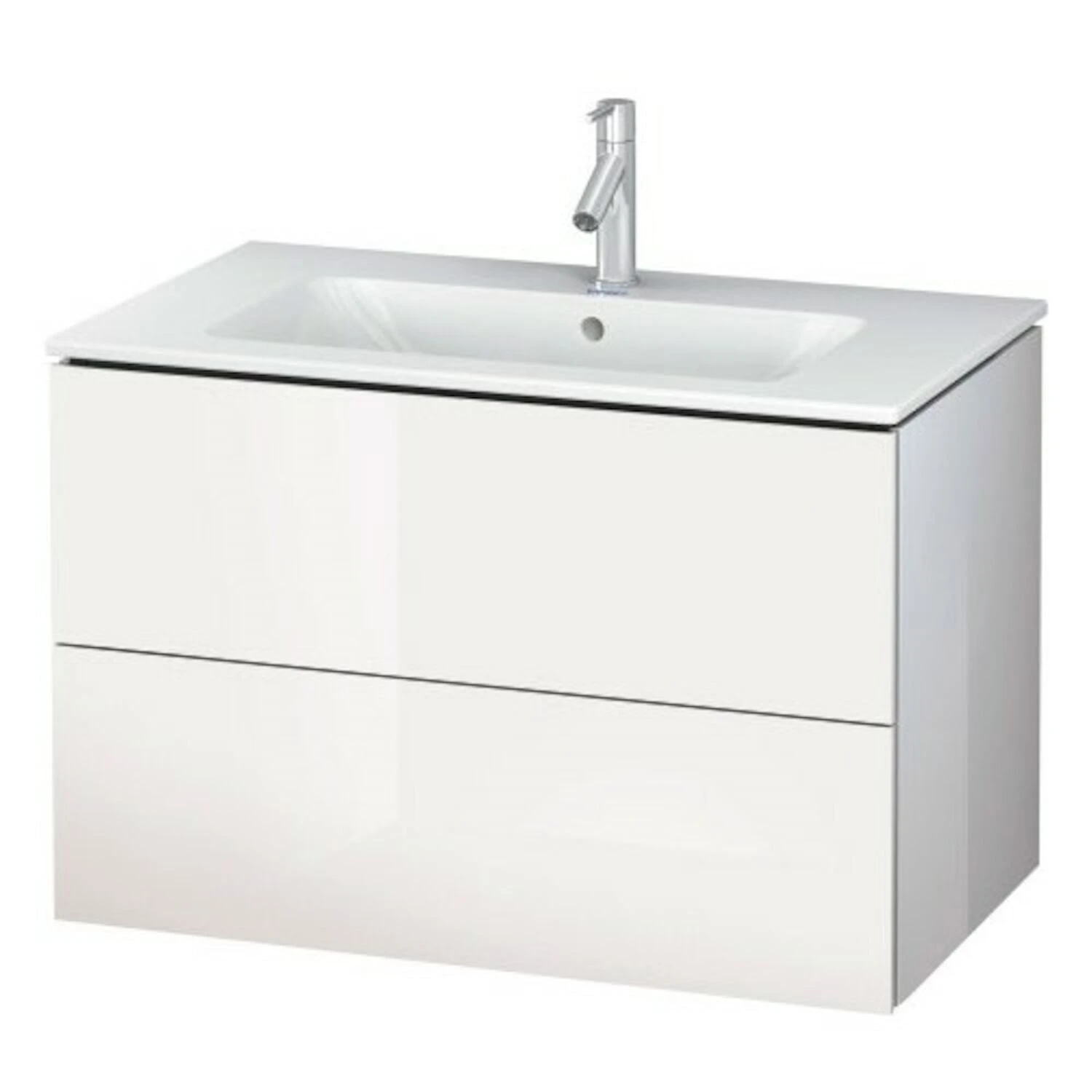 Duravit L-CUBE 32 1/4-INCH WALL-MOUNTED VANITY UNIT (CABINET ONLY) 1 Duravit L-CUBE 32 1/4-INCH WALL-MOUNTED VANITY UNIT (CABINET ONLY)