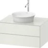 Duravit WHITE TULIP WALL-MOUNTED VANITY UNIT