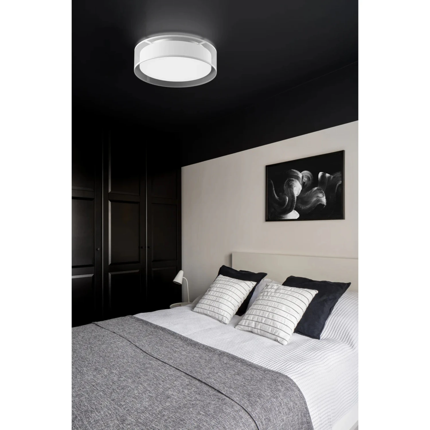 DALTON 16-IN FLUSH MOUNT (5 COLOUR TEMPS) 2 DALTON 16-IN FLUSH MOUNT (5 COLOUR TEMPS) - Image 2