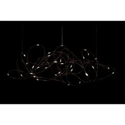 FLOCK OF LIGHT LED CHANDELIER 16 FLOCK OF LIGHT LED CHANDELIER -Robinson Sale Store FlockofLight Lifestyle3