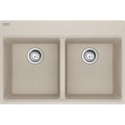 Franke MARIS DOUBLE BOWL TOPMOUNT SINK 13 Franke MARIS DOUBLE BOWL TOPMOUNT SINK -Robinson Sale Store Franke MAG6201414 CHA S 1