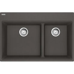 Franke MARIS LOW DIVIDE TOPMOUNT SINK 17 Franke MARIS LOW DIVIDE TOPMOUNT SINK -Robinson Sale Store Franke MAG6601812LD SLG S 1