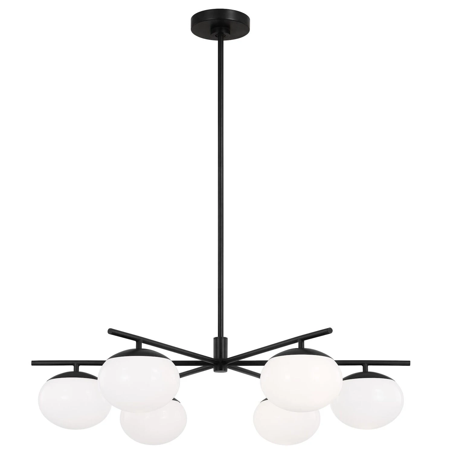 LUNE LARGE 6 LIGHT CHANDELIER 2 LUNE LARGE 6 LIGHT CHANDELIER - Image 2