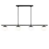 LUNE MEDIUM 4-LIGHT LINEAR CHANDELIER