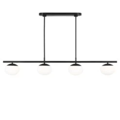 LUNE MEDIUM 4-LIGHT LINEAR CHANDELIER