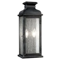 PEDIMENT OUTDOOR LANTERN (MULTIPLE SIZES)