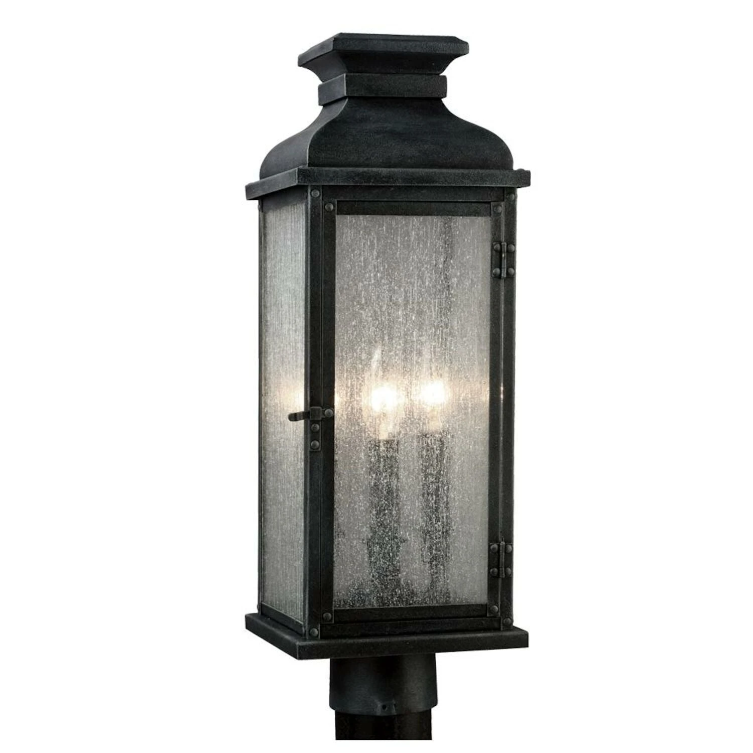 PEDIMENT OUTDOOR POST LANTERN 1 PEDIMENT OUTDOOR POST LANTERN
