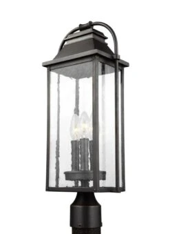 WELLSWORTH 3-LIGHT OUTDOOR POST LIGHT
