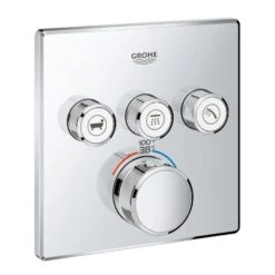 Grohe GROHTHERM SMARTCONTROL TRIPLE FUNCTION THERMOSTATIC TRIM WITH CONTROL MODULE
