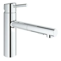 Grohe CONCETTO PULL OUT KITCHEN FAUCET, MEDIUM SPOUT