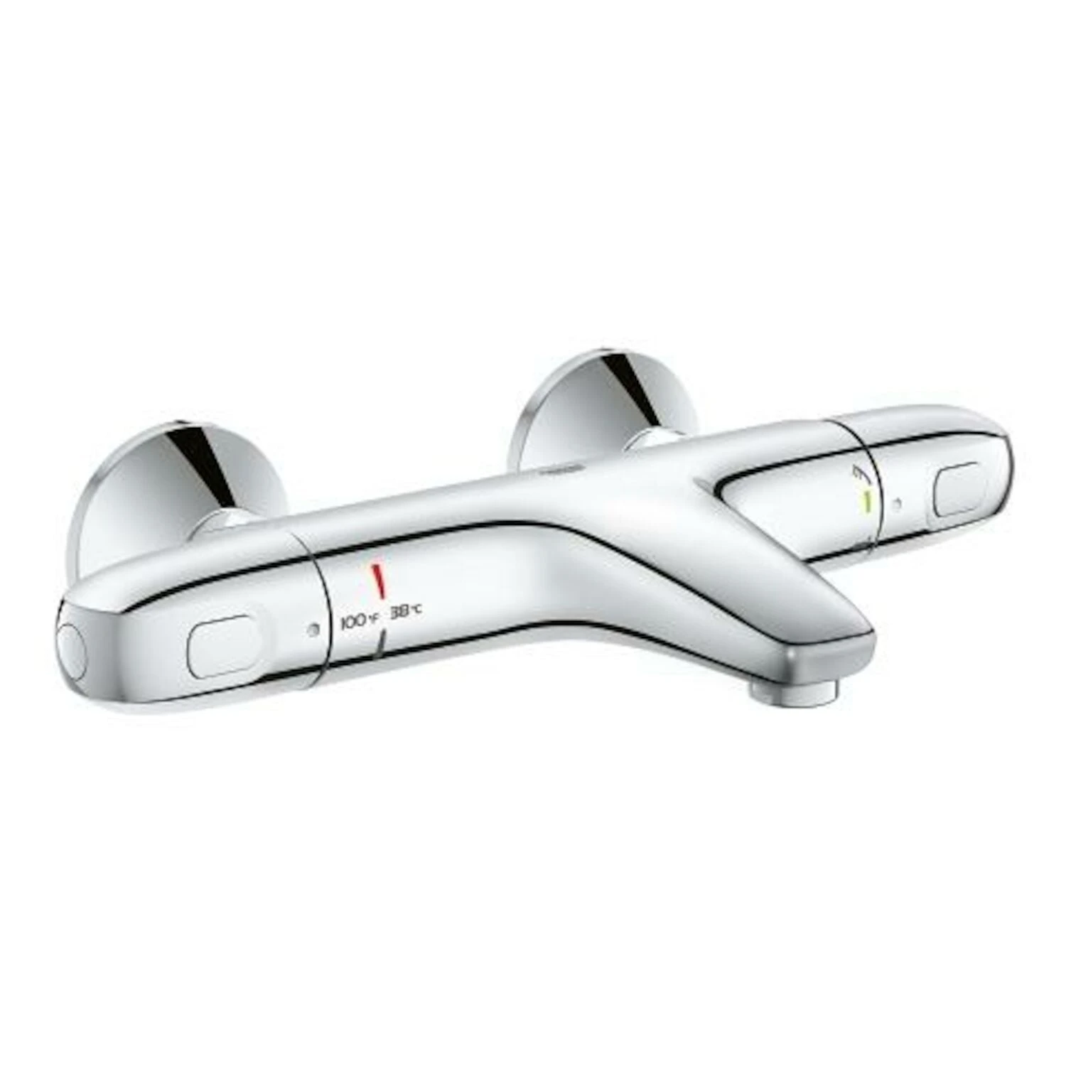 Grohe GROHTHERM 1000 THERMOSTATIC BATH AND SHOWER VALVE 1 Grohe GROHTHERM 1000 THERMOSTATIC BATH AND SHOWER VALVE