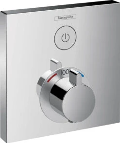 Hansgrohe SHOWERSELECT SQUARE THERMOSTATIC 1-FUNCTION TRIM