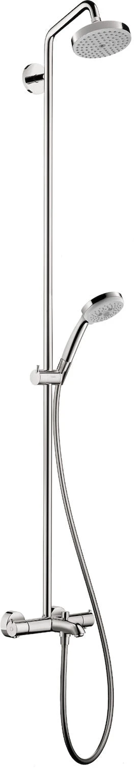 Hansgrohe CROMA TUB/SHOWER SHOWERPIPE 1 Hansgrohe CROMA TUB/SHOWER SHOWERPIPE