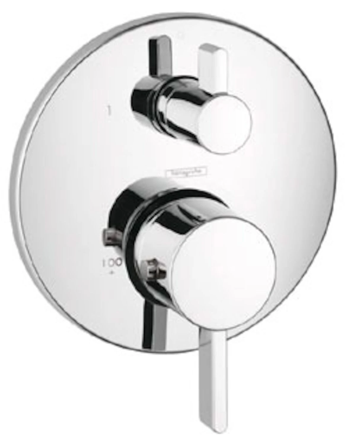 Hansgrohe S THERMOSTATIC TRIM WITH VOLUME CONTROL AND DIVERTER 1 Hansgrohe S THERMOSTATIC TRIM WITH VOLUME CONTROL AND DIVERTER