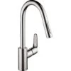 Hansgrohe FOCUS PULL-DOWN 2-SPRAY HIGH ARC KITCHEN FAUCET