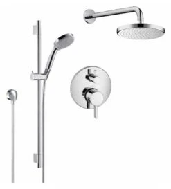 Hansgrohe HG SHOWER KIT THM 2-FUNCTION WALLBAR W/HANDSHOWER & SHOWERHEAD