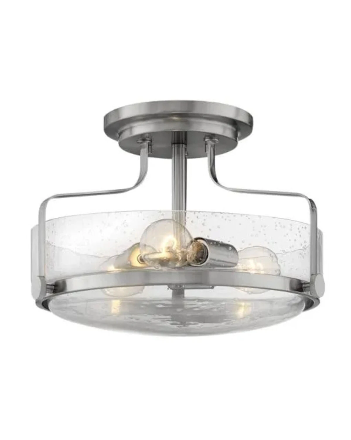 HARPER 14.5-INCH THREE LIGHT SEMI-FLUSH MOUNT 1 HARPER 14.5-INCH THREE LIGHT SEMI-FLUSH MOUNT