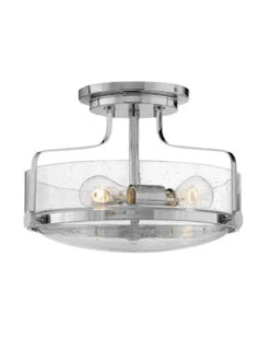 HARPER 14.5-INCH THREE LIGHT SEMI-FLUSH MOUNT 7 HARPER 14.5-INCH THREE LIGHT SEMI-FLUSH MOUNT -Robinson Sale Store HinkleyCanada3641CM CS 3641CM CS