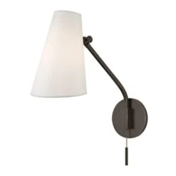 PATTEN 1-LIGHT SWING ARM WALL SCONCE
