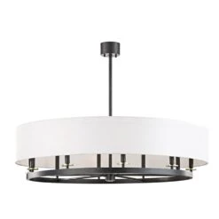DURHAM 10-LIGHT ROUND ISLAND LIGHT, 6542