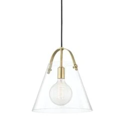 KARIN 1-LIGHT LARGE PENDANT LIGHT, H162701L