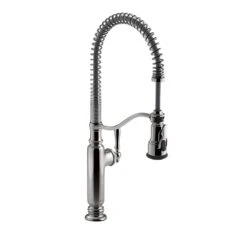 TOURNANT SEMI-PROFESSIONAL KITCHEN SINK FAUCET WITH THREE-FUNCTION SPRAYHEAD 14 TOURNANT SEMI-PROFESSIONAL KITCHEN SINK FAUCET WITH THREE-FUNCTION SPRAYHEAD -Robinson Sale Store K 77515 TT