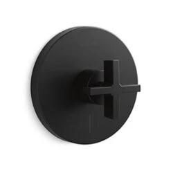 ONE THERMOSTATIC TRIM WITH CROSS HANDLE
