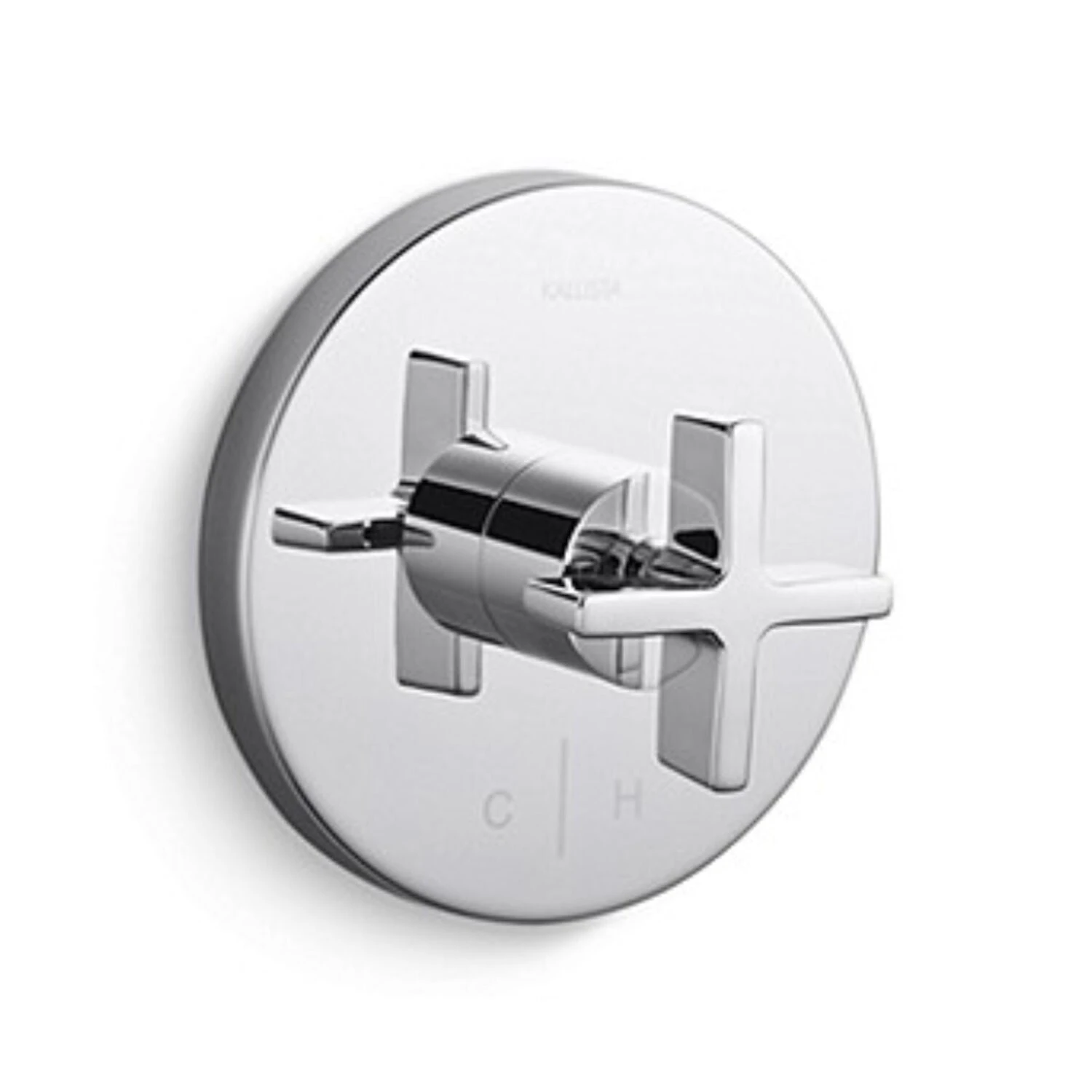 ONE THERMOSTATIC TRIM WITH CROSS HANDLE 2 ONE THERMOSTATIC TRIM WITH CROSS HANDLE - Image 2