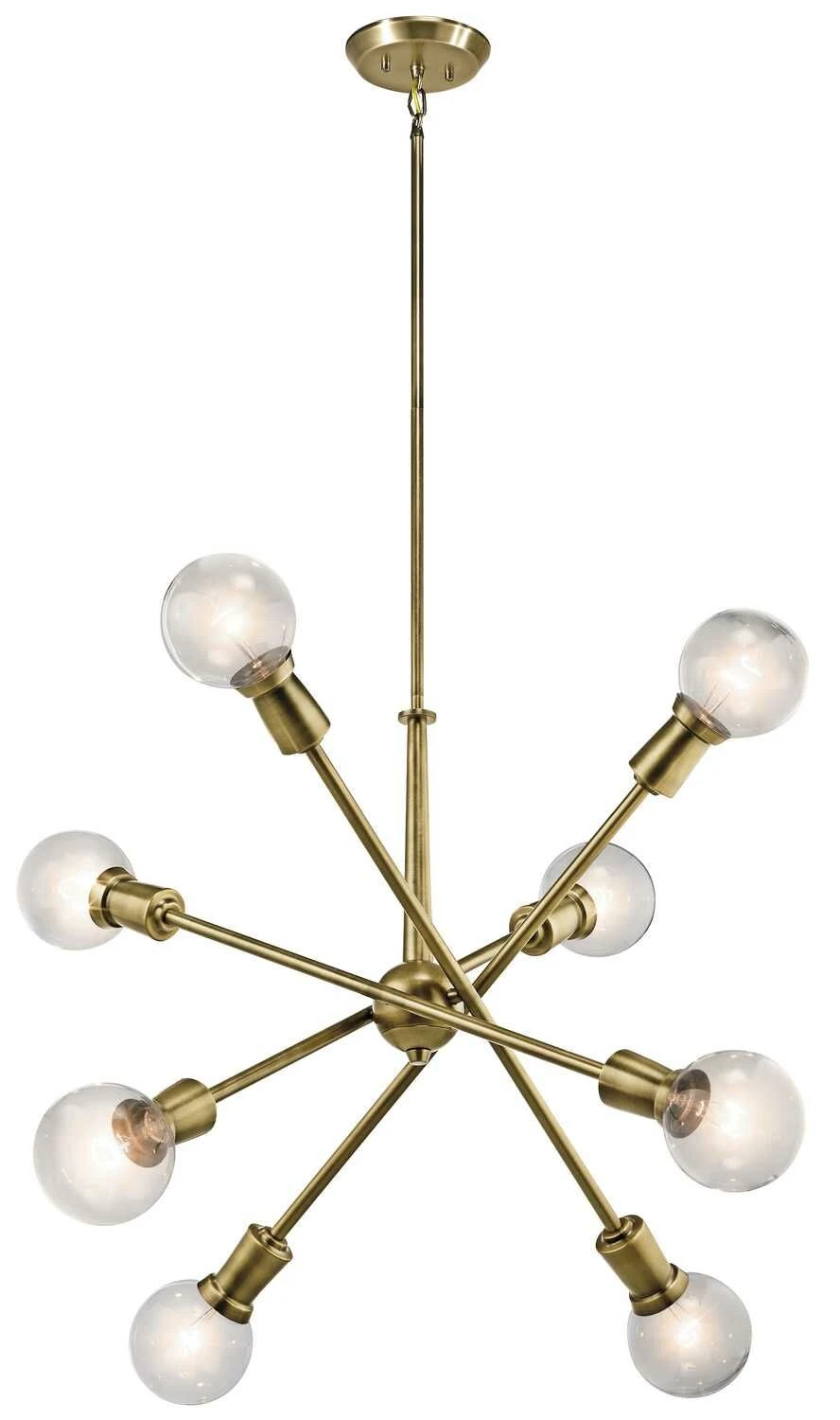 ARMSTRONG 8-LIGHT CHANDELIER 1 ARMSTRONG 8-LIGHT CHANDELIER